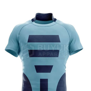 Uniforme de Rugby de Poliéster Ligero, Transpirable, de Secado Rápido, Duradero, para Entrenamiento Deportivo, Personalizable para Hombre - Product Image 3