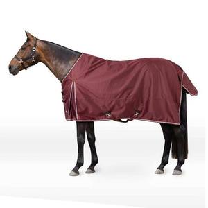 Couverture d'équitation ronde de haute qualité pour la course, imperméable en tissu polyester, pour l'hiver, avec impression de logo personnalisé, prix de gros - Product Image 6