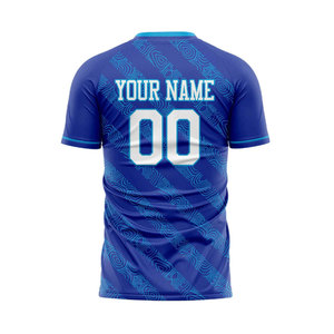 Custom Men Soccer Jersey Set Moisture Wicking Quick Dry Breathable Football Uniform OEM - Product Image 5