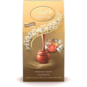 Lindtt Lindorr Chocolate con Leche en Cono 200g con Coco y Grasas Vegetales de Palmiste para una Textura Estable y una Sensación Premium en la Boca - Product Image 1