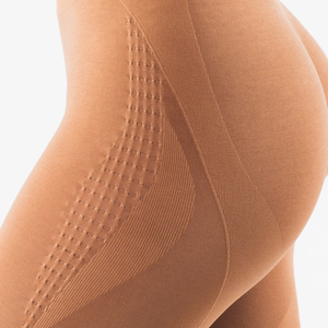 Leggings de compression taille ultra haute Caramel pour femme – Idéaux pour le sport, le fitness, le yoga et l'entraînement - Product Image 5