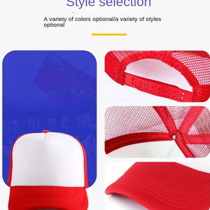 Gorra Trucker Clásica Econex Sports de 6 Paneles, Color Sólido, Unisex, Ajustable, Malla de Lona, 100% Algodón, Gorra Deportiva para Niños - Product Image 6