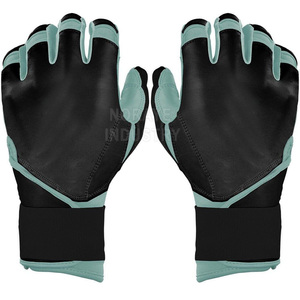 Gants de frappeur de baseball professionnels personnalisés, gants de frappeur en cuir à haute adhérence pour l'entraînement au softball et au baseball, prix de gros - Product Image 1