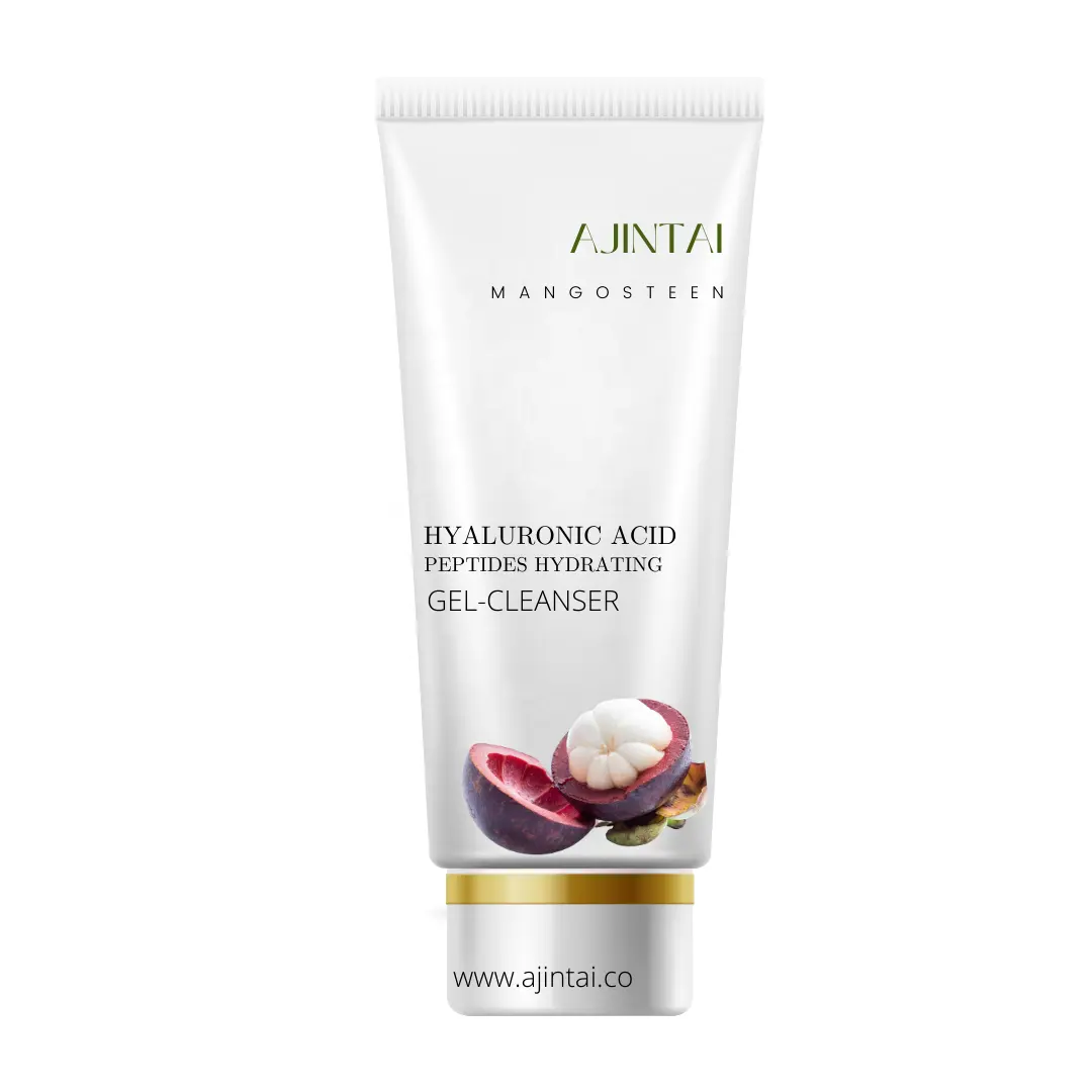 Crema de lavado de cara para hombres Ajintai ZEN conjunto de cuidado de la piel de cúrcuma tamaño de viaje cara ácido hialurónico ojos crema péptidos antiarrugas ZAIN