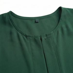 2025 OEM Kimono Abaya pour femmes musulmanes, en tissu polyester épais, doux et très extensible, col en V, manches longues, pour fêtes, Ramadan, mariages - Product Image 4