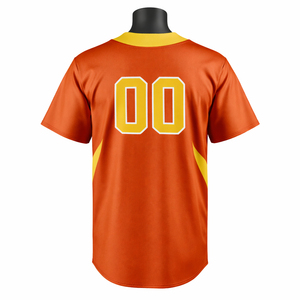Latest High Quality Cheap Price Polyester Blank <b>Pullover</b> Plus Size Softball Uniform Baseball Jersey for <b>Men</b> for Sale - Product Image 2
