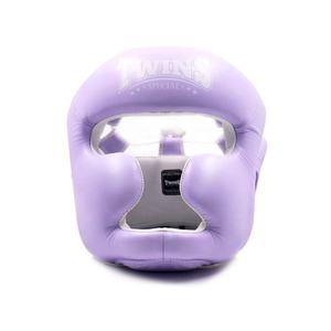 Protection de tête de boxe professionnelle réglable à vente chaude, protège-tête de boxe personnalisé en cuir véritable, protection faciale - Product Image 1