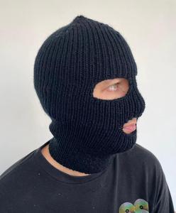 Wholesale Custom Knitted <b>Balaclava</b> Warm Stretch Breathable Winter Face Cover <b>Balaclavas</b> for Outdoor Skiing Cycling Sports - Product Image 4