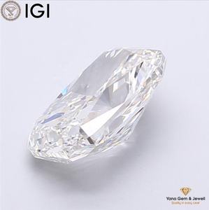 Diamant CVD cultivé en laboratoire, taille coussin, certifié IGI, couleur F, clarté VS2, 4,03 carats, pour le cadeau idéal - Product Image 3