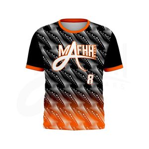Custom Sublimation 3D Printed 100% <b>Polyester</b> <b>Tshirt</b> sublimation sports for Men & Women BY MAFHH WEARS - Product Image 5