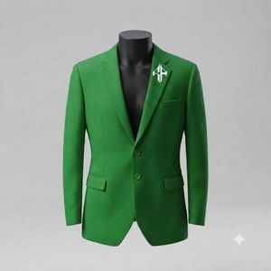Men's Italian Style Velour Pant Coat Anti-Wrinkle Breathable <b>Button</b> Fly Closure Front Flat Design Viscose/Polyester Pants <b>Suits</b> - Product Image 6
