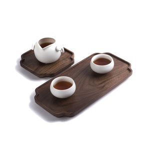 Grand plateau de service en bois pour le petit-déjeuner, idéal pour le lit, la cuisine, la salle à manger, la table basse, plateau de service décoratif rustique de style farmhouse - Product Image 6