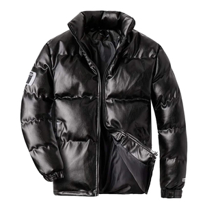 Hot Selling Outdoor Comfortable Winter Puffer <b>Jacket</b> for Men Solid Customized Color Puffer <b>Jackets</b> for Men's <b>Jackets</b> - Product Image 1