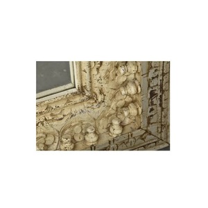 Elegant Antique Style <b>Wall</b> <b>Mirror</b> for Contemporary Decor Detailed Artisan Frame with Regal Aesthetic Appeal - Product Image 3