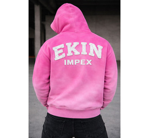 Wholesale Rhinestone Hoodies Zip Up Allover Sparkles Design <b>Y2K</b> Premium Bling Sleeve Rhinestone Pocket Street Style Hoodie OEM - Product Image 4