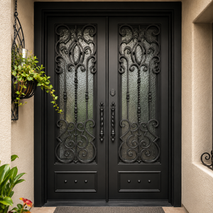 Puertas Metálicas de Hierro Forjado para Entradas Exteriores con Diseños Hechos a Mano, Elegancia Atemporal y Seguridad Superior para el Hogar - Product Image 2