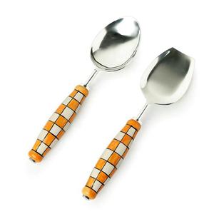 Amazing Royal Gold Spoon <b>Fork</b> <b>Knife</b> Set with Unique Handmade Handle Design Luxury Modern Cutlery Set - Product Image 3