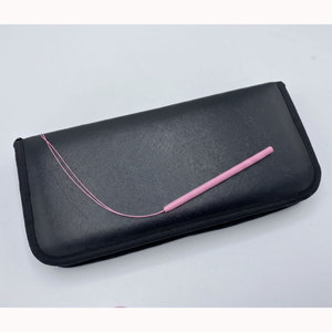Wholesale Baby Pink Micro-<b>bead</b> Hair <b>Extension</b> Tools Kit Stainless Steel Professional Two Holes Pliers,Clips With Custom Case - Product Image 4