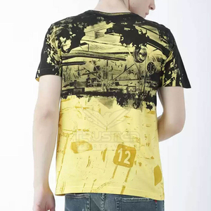 เสื้อยืดสตรีทแวร์ผู้ชาย ลายซับลิเมชั่น เสื้อผ้าฝ้าย ฤดูร้อน ยูนิเซ็กซ์ วินเทจ ราคาขายส่ง รับทำซับลิเมชั่นตามสั่ง - Product Image 2