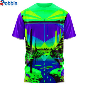 Camisetas Personalizadas con Logotipo Sublimado, Fabricante de Camisetas con Impresión Sublimada Completa, Impresión 3D en Spandex/Poliéster de Manga Corta - Product Image 2