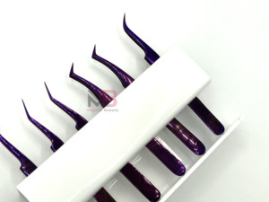 Juego de Pinzas para Pestañas de Acero Inoxidable Antiestáticas y Duraderas Personalizadas con Puntas Suaves de Precisión MAGMA BEAUTY - Product Image 3