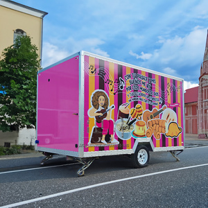 Remolque de Comida Móvil ACB Mini, Totalmente Equipado, Carrito de Comida Pequeño, Tienda Móvil de Café y Bebidas, Camión de Helados en Venta - Product Image 4