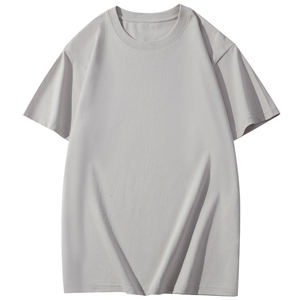 Bangladesh China Factory Price 200g Heavyweight Combed Cotton <b>T</b> <b>Shirt</b> <b>Mens</b> Round Neck Loose Fit Drop Shoulder Printable <b>T</b> <b>Shirt</b> - Product Image 6