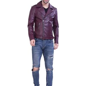 Veste en cuir pour homme, aspect élégant, taille ajustable, fabrication en usine, poids lourd, emballage personnalisé, veste en cuir pour homme - Product Image 3