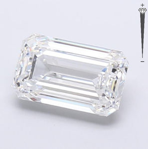 Diamante Cultivado en Laboratorio con Certificación IGI, Corte Esmeralda de 4.09 CT, Color D, Claridad IF, CVD LG 735532560 ROYAL GEMS para Joyería - Product Image 3