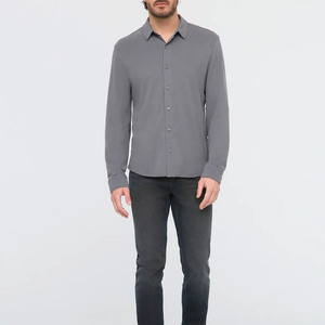 Camisa de Vestir para Hombre de Alta Calidad, Precio al por Mayor, Ligera, Antiarrugas, Transpirable, con Diseño Perfecto, en Oferta - Product Image 1