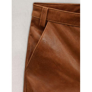Unique Design Eco-Friendly Waterproof Casual Winter <b>Men's</b> <b>Leather</b> <b>Pants</b> Customized Printing Custom Made Size Straight Customized - Product Image 3