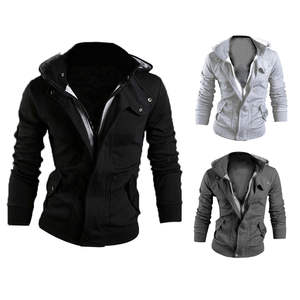 Sudadera con Capucha de Invierno de la Mejor Calidad, Estilo Hip Hop, Bordada, Gruesa, Oversize, para Motociclistas - Product Image 2