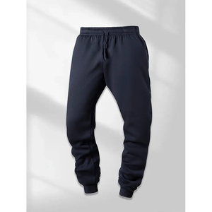 Manufacturer Men's Straight-fit Sports Jogging Hiking Long <b>Pants</b> <b>Summer</b> Baggy Trousers Solid Track Sweat <b>Pants</b> for Men - Product Image 1