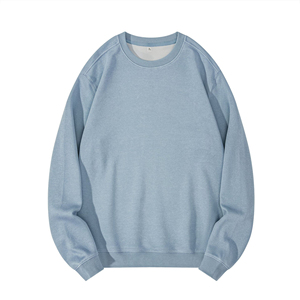 Sweat-shirt pour femme de haute qualité, col rond tendance avec impression personnalisée, fabrication directe en usine, manches longues, coton tricoté, automne - Product Image 4