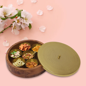 Caja de Especias de Madera, Utensilios de Cocina, Caja de Especias de Madera de Lujo Ecológica para Uso Diario, Gran Venta - Product Image 1