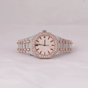 นาฬิกาโครโนกราฟสุดหรูสำหรับผู้ชาย นาฬิกาข้อมือสแตนเลสมัลติฟังก์ชั่น - Product Image 1