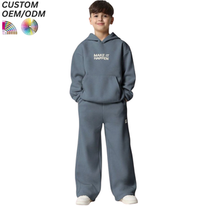 Custom Print Children's Hoodies Long Sleeve High Quality 100% Cotton Breathable Casual Sweatshirt Toddler Boy Factory Wholesale - Product Image 5