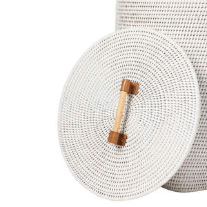 Cesta de Almacenamiento con Asas, Organizador Ecológico para el Hogar, Solución de Almacenamiento Rústica, Duradera y Ligera, Venta al por Mayor, OEM, ODM - Product Image 2