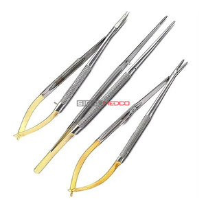 Juego de Microcirugía Profesional, Portaagujas con Punta de Carburo de Tungsteno y Tijeras Microquirúrgicas de Precisión, Alta Precisión - Product Image 5