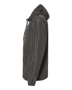 Veste coupe-vent légère imperméable personnalisée, veste de sport réfléchissante pour l'extérieur avec poches zippées pour hommes - Product Image 5