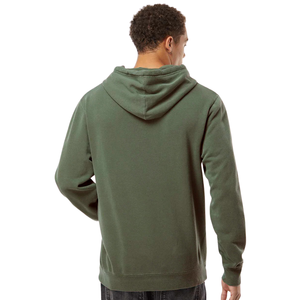 Sudadera con Capucha Unisex, Teñida con Pigmentos, de Peso Medio, Mezcla de Algodón, Informal, Suave, Transpirable, Resistente al Viento e Impermeable, Ropa Urbana de Invierno - Product Image 2
