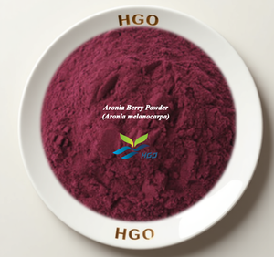 Poudre de baies d'aronia pure et naturelle (Aronia melanocarpa) de qualité alimentaire, provenant directement de l'usine HGO – Poudre de fruits ou de légumes - Product Image 1