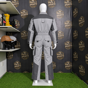 Custom OEM Industrial Workwear Coverall Heavy Duty Cotton Safety Uniform Protective <b>Jumpsuit</b> <b>for</b> Construction and Maintenance - Product Image 5