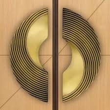 Manija Clásica de Metal para Puerta, Tirador Resistente para Puerta Principal, Gabinete y Cajón, Herraje de Montaje - Product Image 2