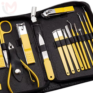 18-in-1 Stainless Steel Portable Professional Pedicure & Manicure <b>Nail</b> Clippers Beauty Tool <b>Set</b> - Product Image 4