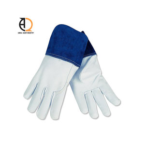 Safety <b>Welding</b> Gloves Heat Resistant Leather Protective Gloves - Product Image 1
