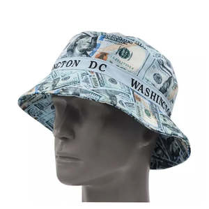 Chapeau Bob Femme Personnalisé Imprimé Brodé Été Anti-Chaleur Séchage Rapide Léger Coton Style Pêcheur Bordure Fourrure Quotidien - Product Image 4