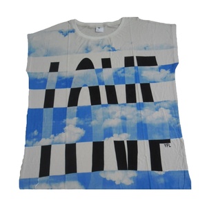 Camisetas de alta calidad para mujer, camisetas informales de manga corta de talla grande 100%, tela de punto supersuave de viscosa, característica antibolitas - Product Image 1