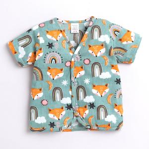Camiseta de Algodón para Bebé con Estampado de Elefante, Diseño Animal, Suave y Cómoda, Manga Corta - Product Image 4