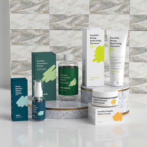 Flacon pompe en plastique transparent de 60 ml et 250 ml pour lotion - Pot de crème de 100 g, tube de nettoyant, impression sérigraphique de luxe, soins personnels personnalisés - Product Image 2